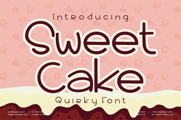 Sweet Cake字体 2