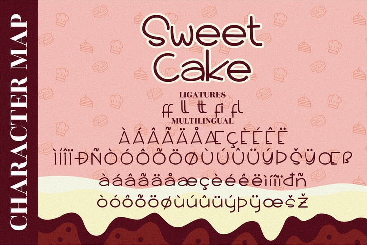 Sweet Cake字体 4