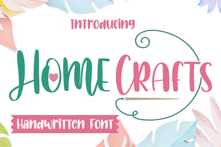 Home Crafts字体 1