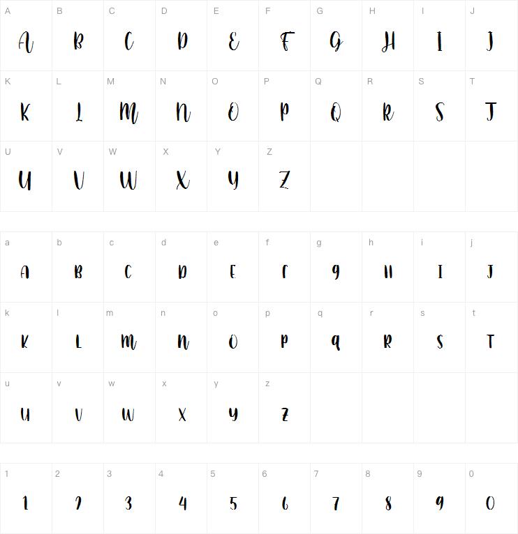 Home Crafts字体