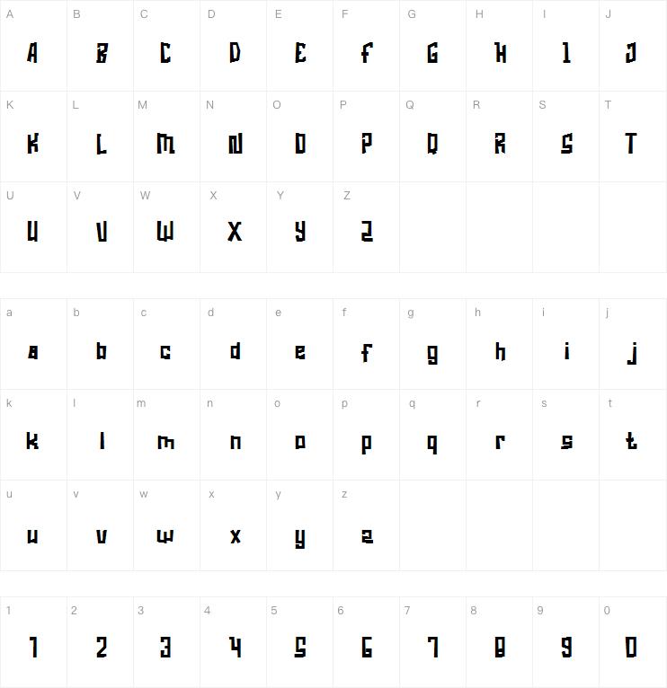 Square Squads字体