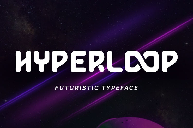 HYPERLOOP字体 3