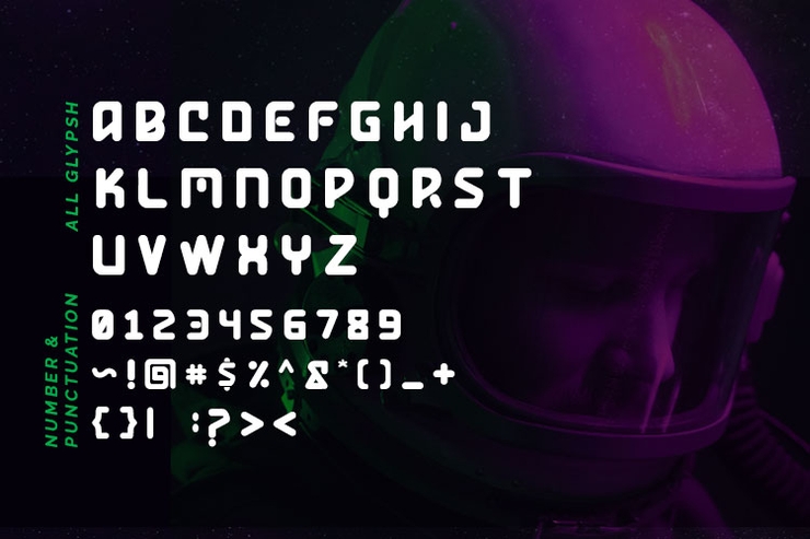 HYPERLOOP字体 4