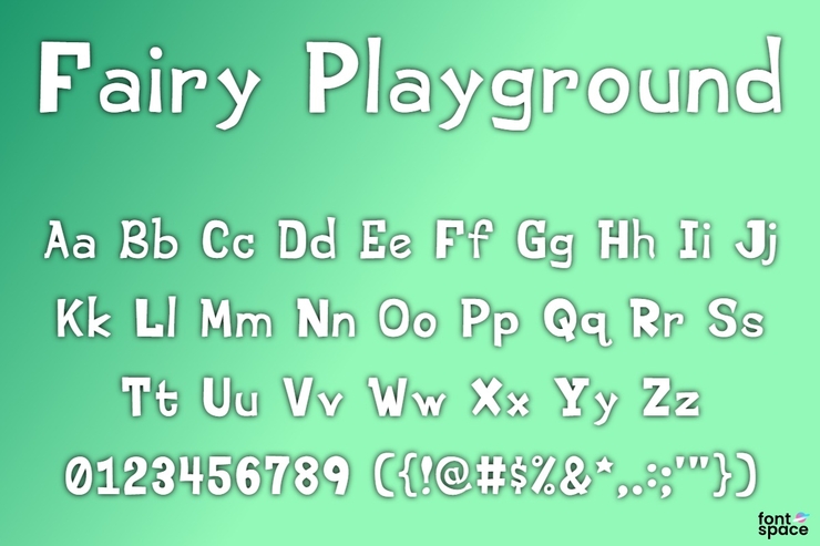 Fairy Playground字体 1