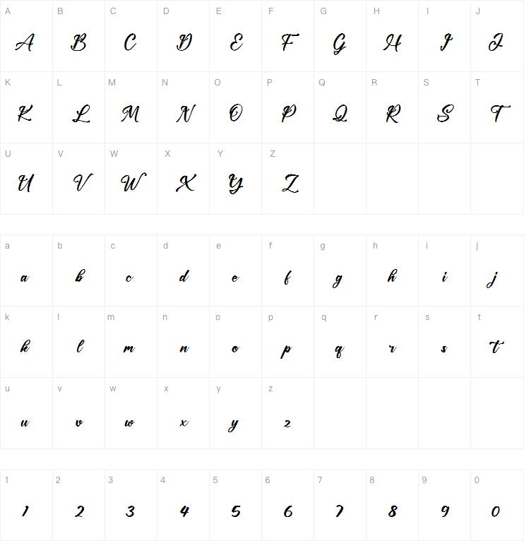 Letterland字体