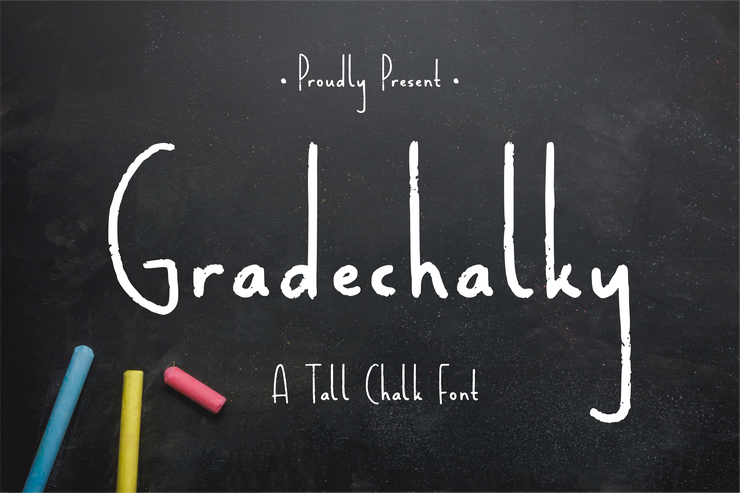 Gradechalky字体 4