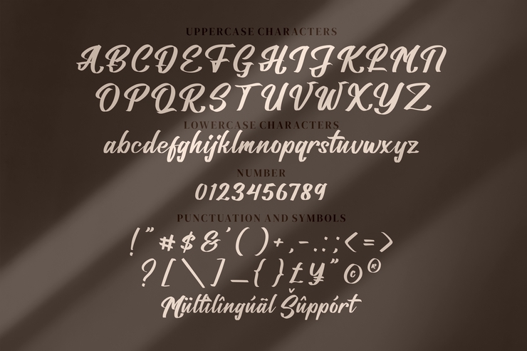 Billead Dandy字体 4