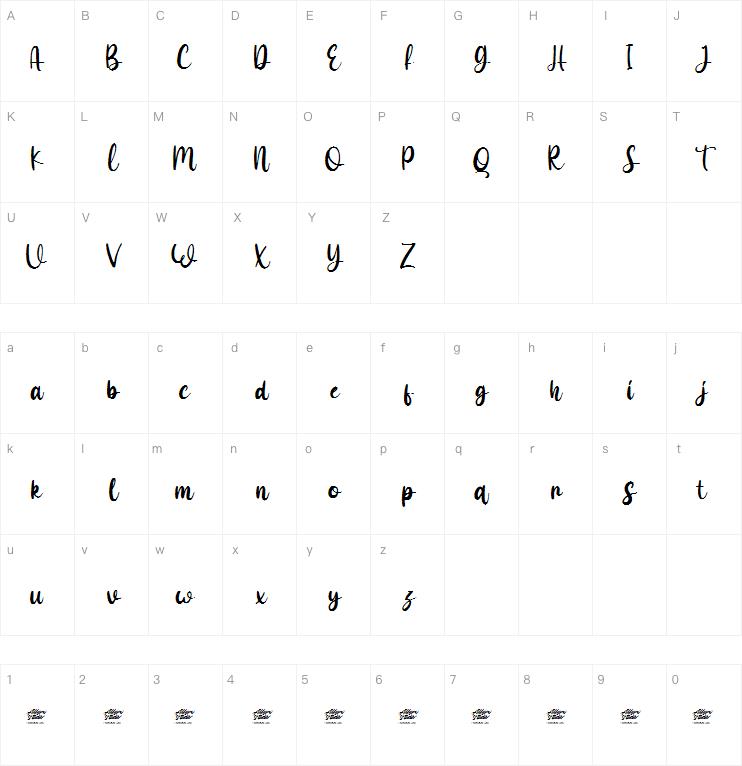 Maple Memories字体