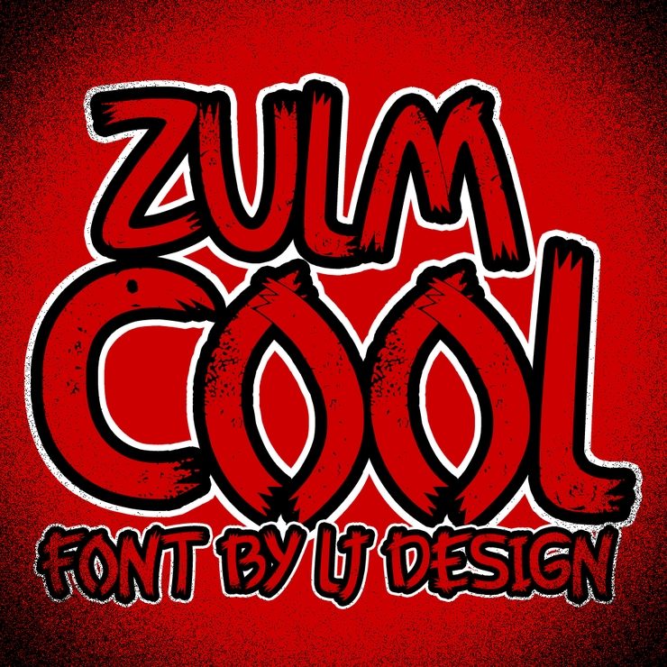 Zulm Cool字体 2