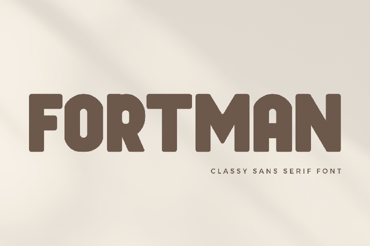 Fortman字体 1