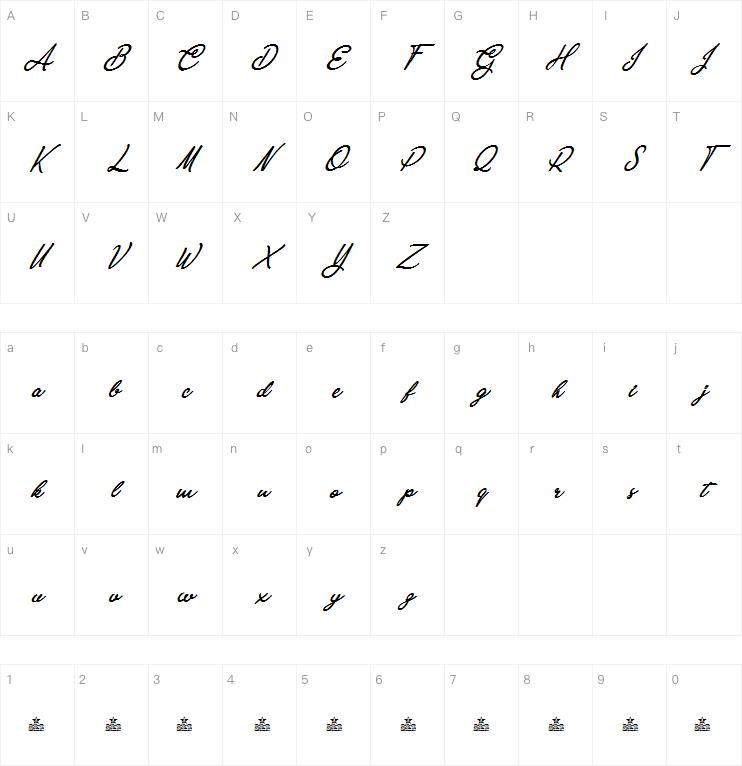 Anastasia Script字体