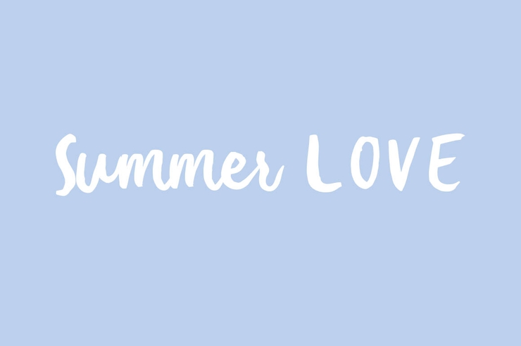 Summer Love字体 1