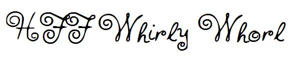 HFF Whirly Whorl字体