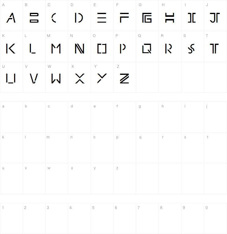 splitfont字体