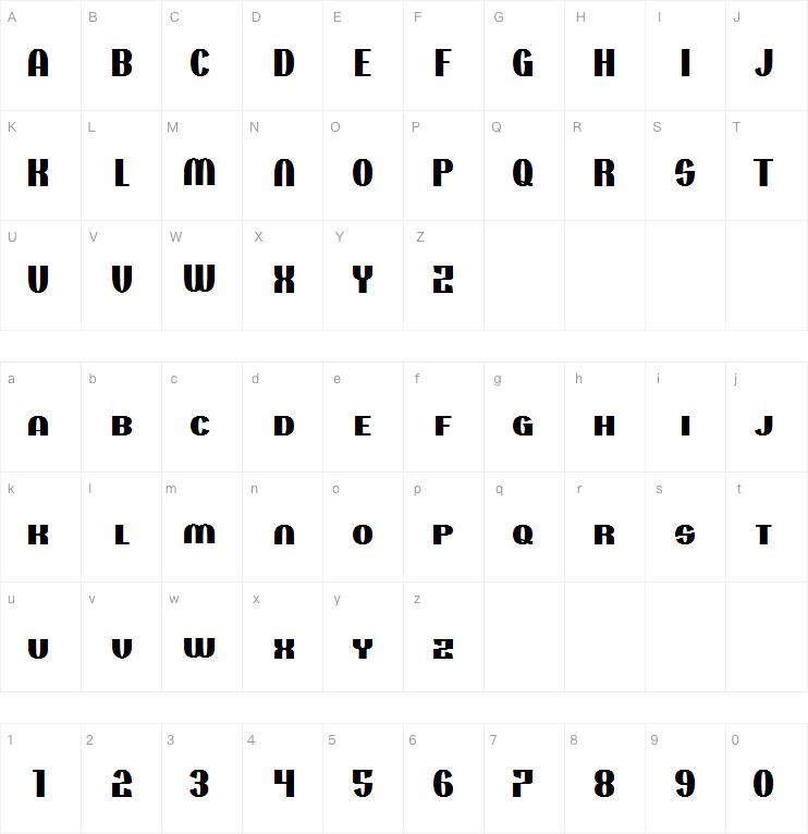 Projectionist字体