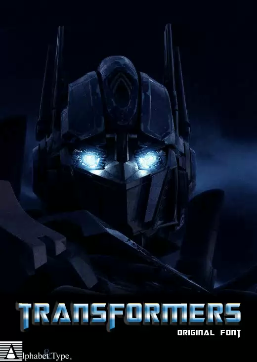 Transformers Movie字体 1