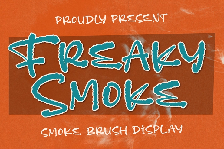 Freaky Smoke字体 2