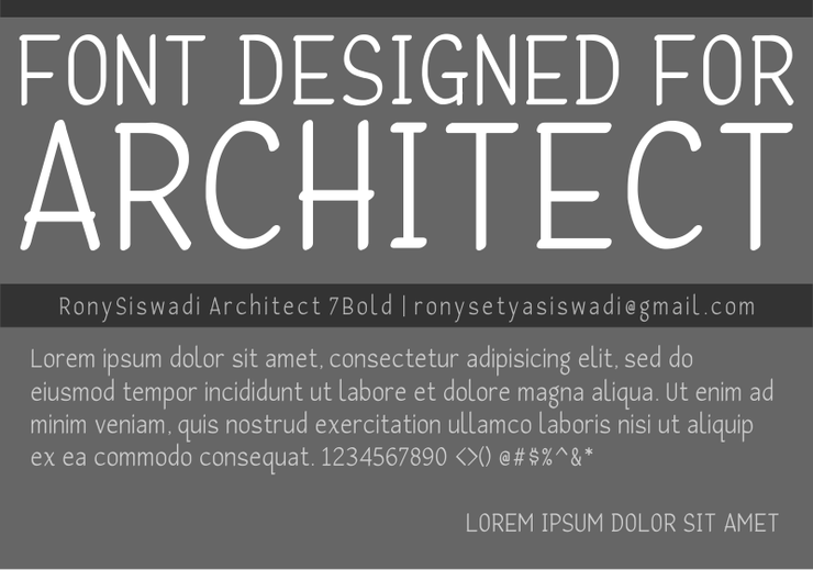 Rony Siswadi Architect 7字体 3