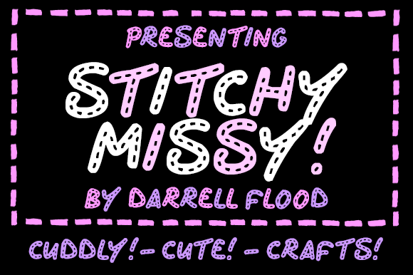 Stitchy Missy字体 1