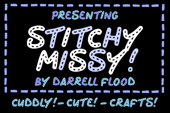 Stitchy Missy字体 2