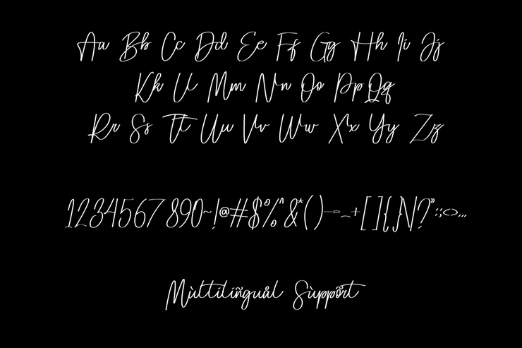 Afontros字体 1