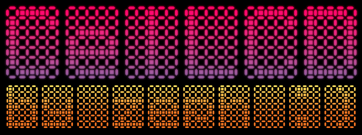 CelLCD字体 1