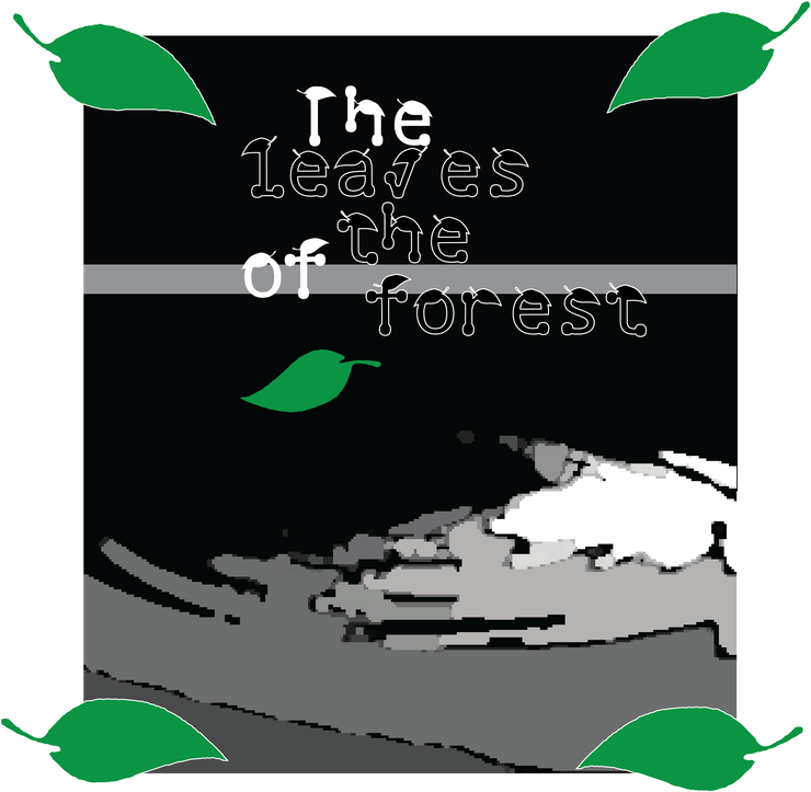 the leaves of the forest字体 1