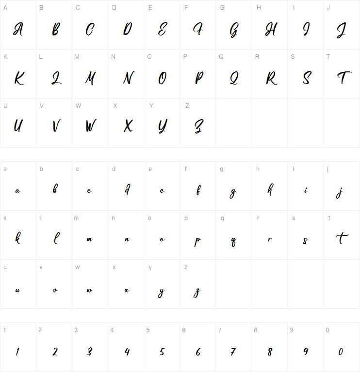 Futuristica Signature字体