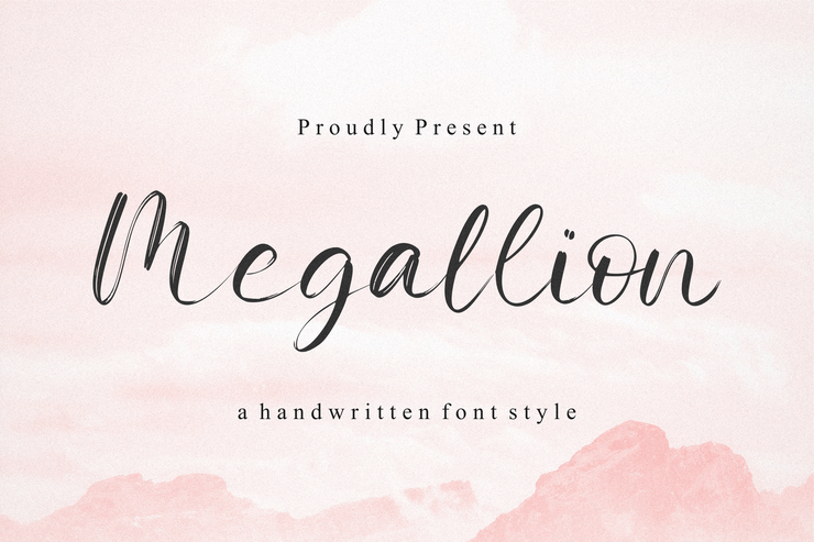 Megallion字体 1