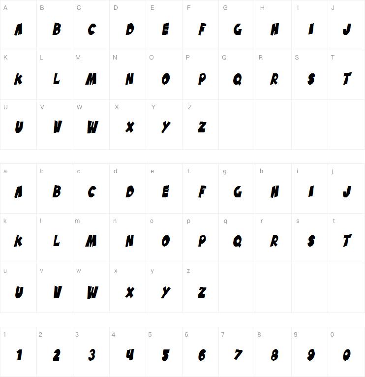 SF Pale Bottom字体