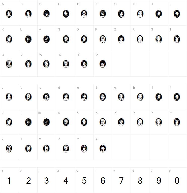 Cermin Pahlawan字体