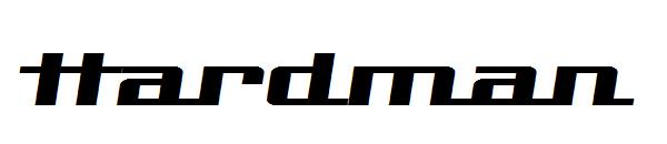 Hardman字体