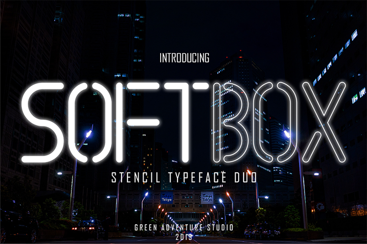 SOFTBOX字体 2