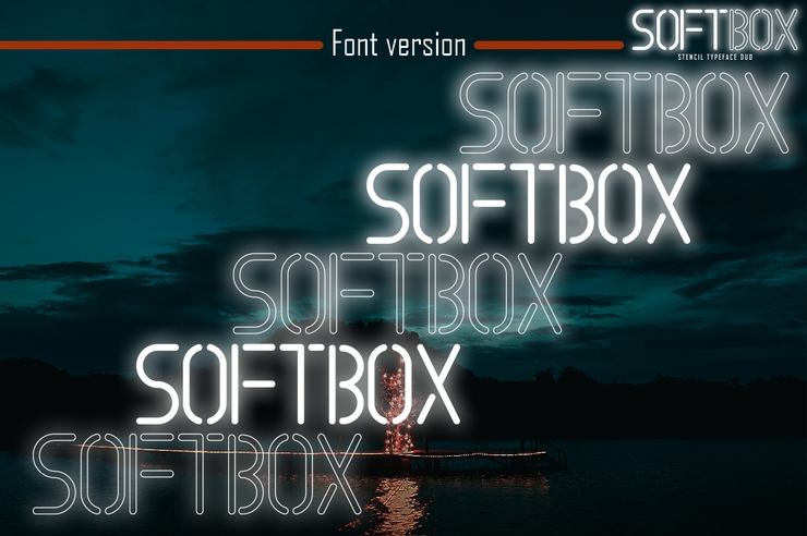 SOFTBOX字体 3