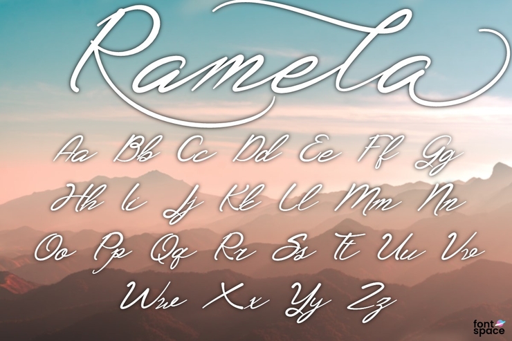 Ramela字体 1