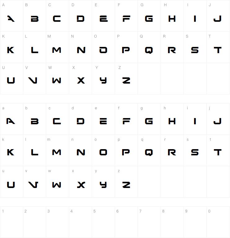 Terminator Dark Fate字体