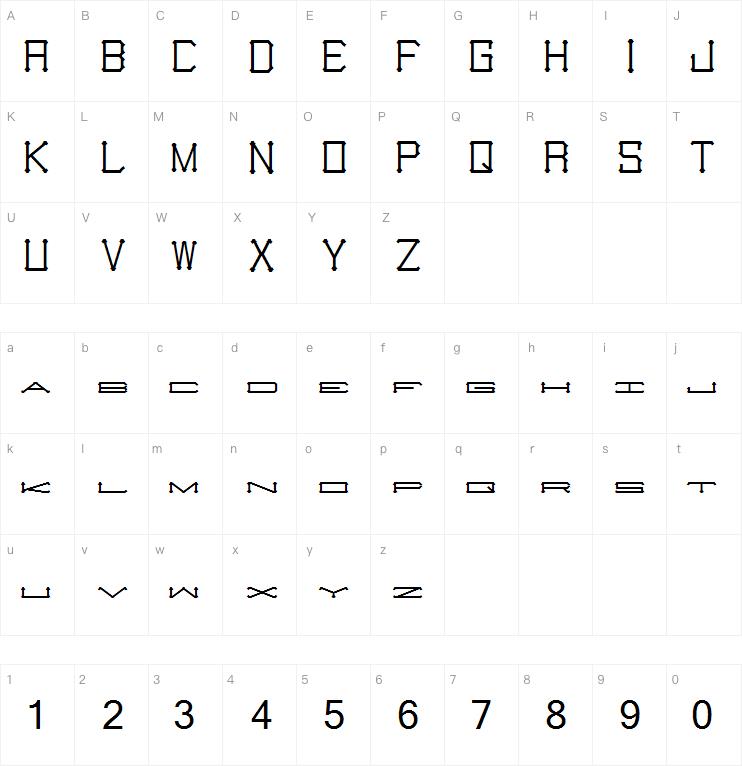 Slugger Monogram字体