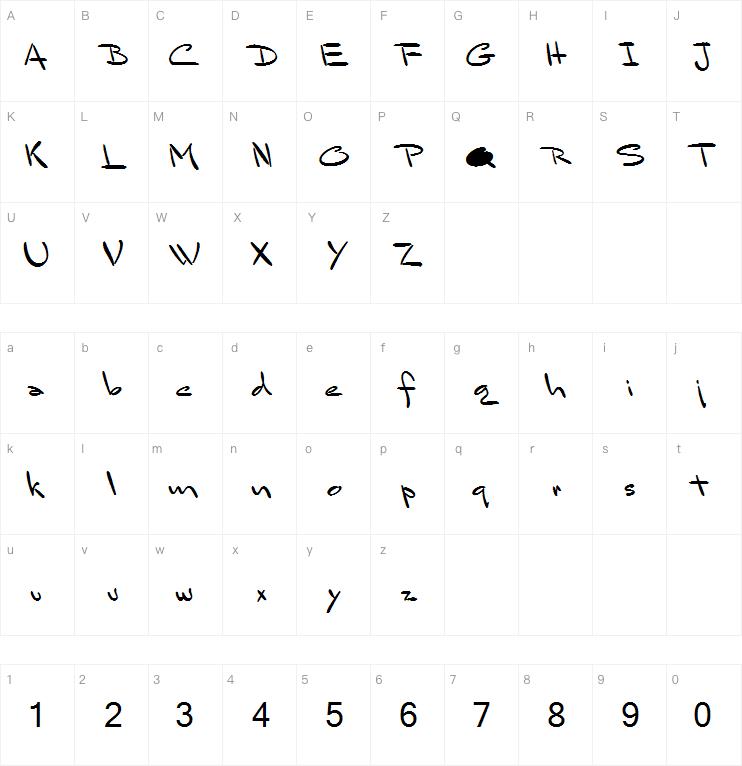 Bluelmin Sandsfort字体