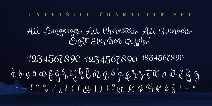 Novety Script字体 2