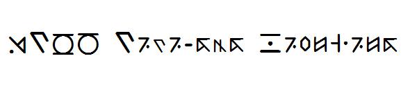 BT21 Tata-ese Language字体