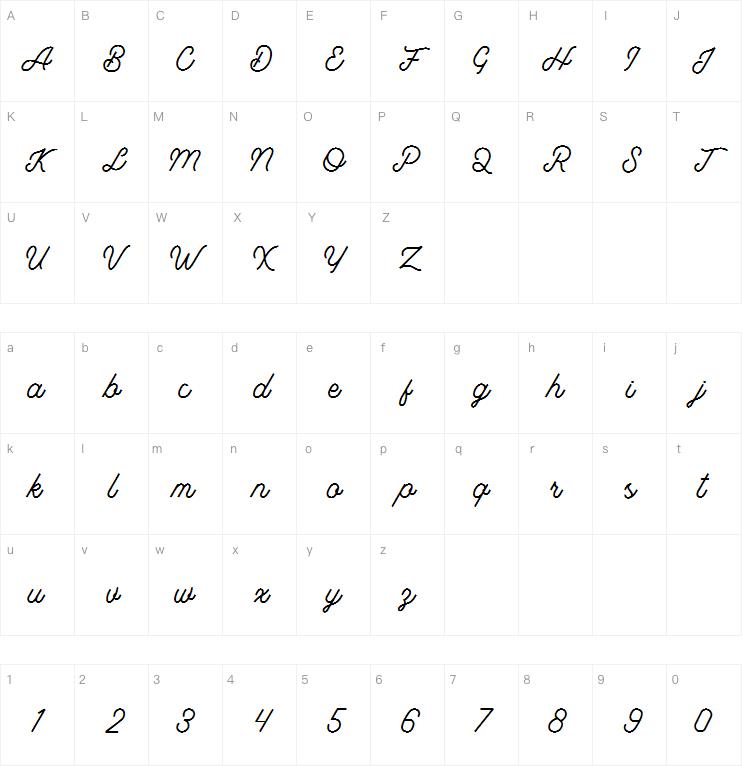 Madgue Script字体