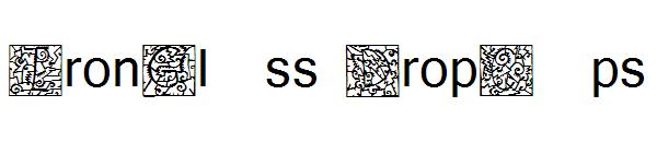 IronGlass DropCaps字体