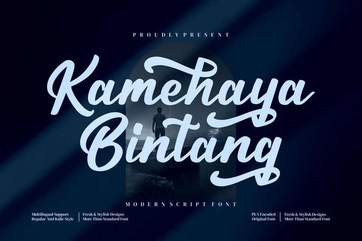 Kamehaya Bintang字体 4