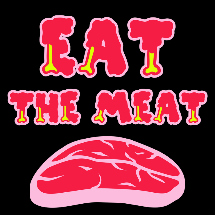 EAT THE MEAT字体 1