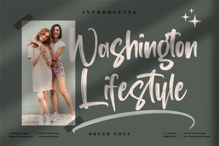 Washington Lifestyle字体 4