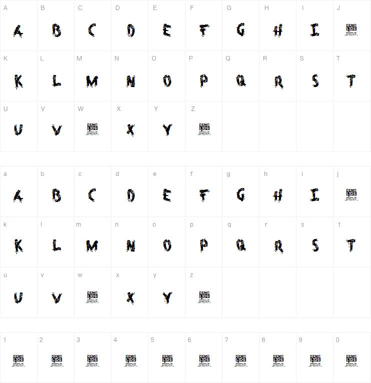 Metal Christmas字体