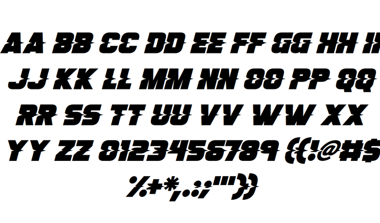 Son Of A Glitch字体 3