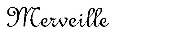 Merveille字体