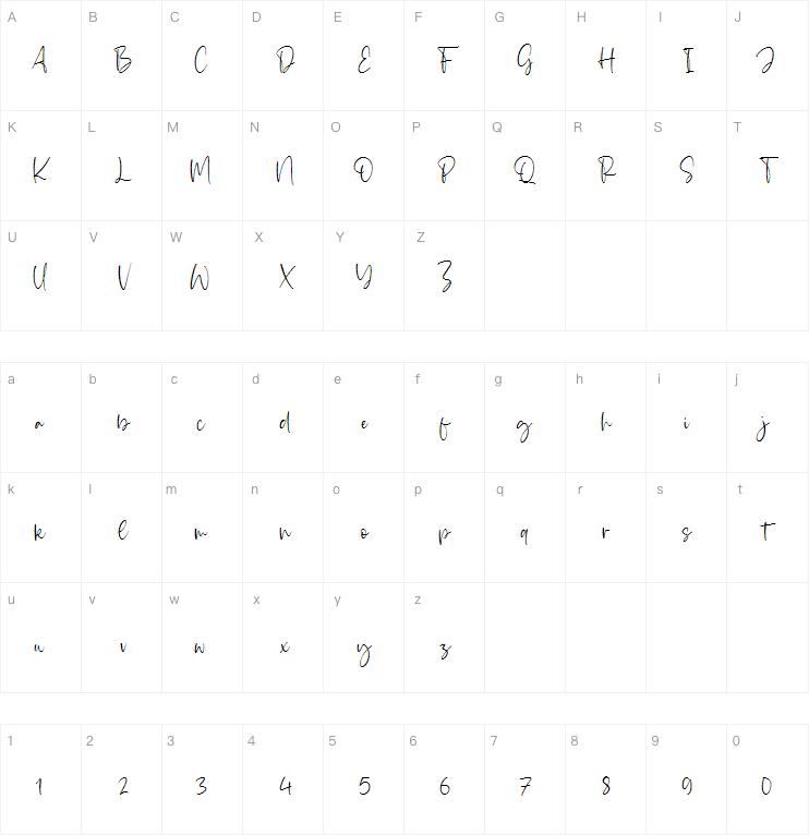 Medium Rosebud字体