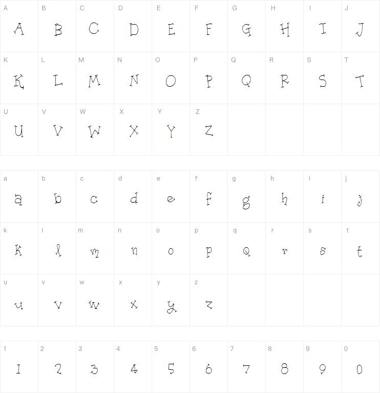 Organic Fridays字体